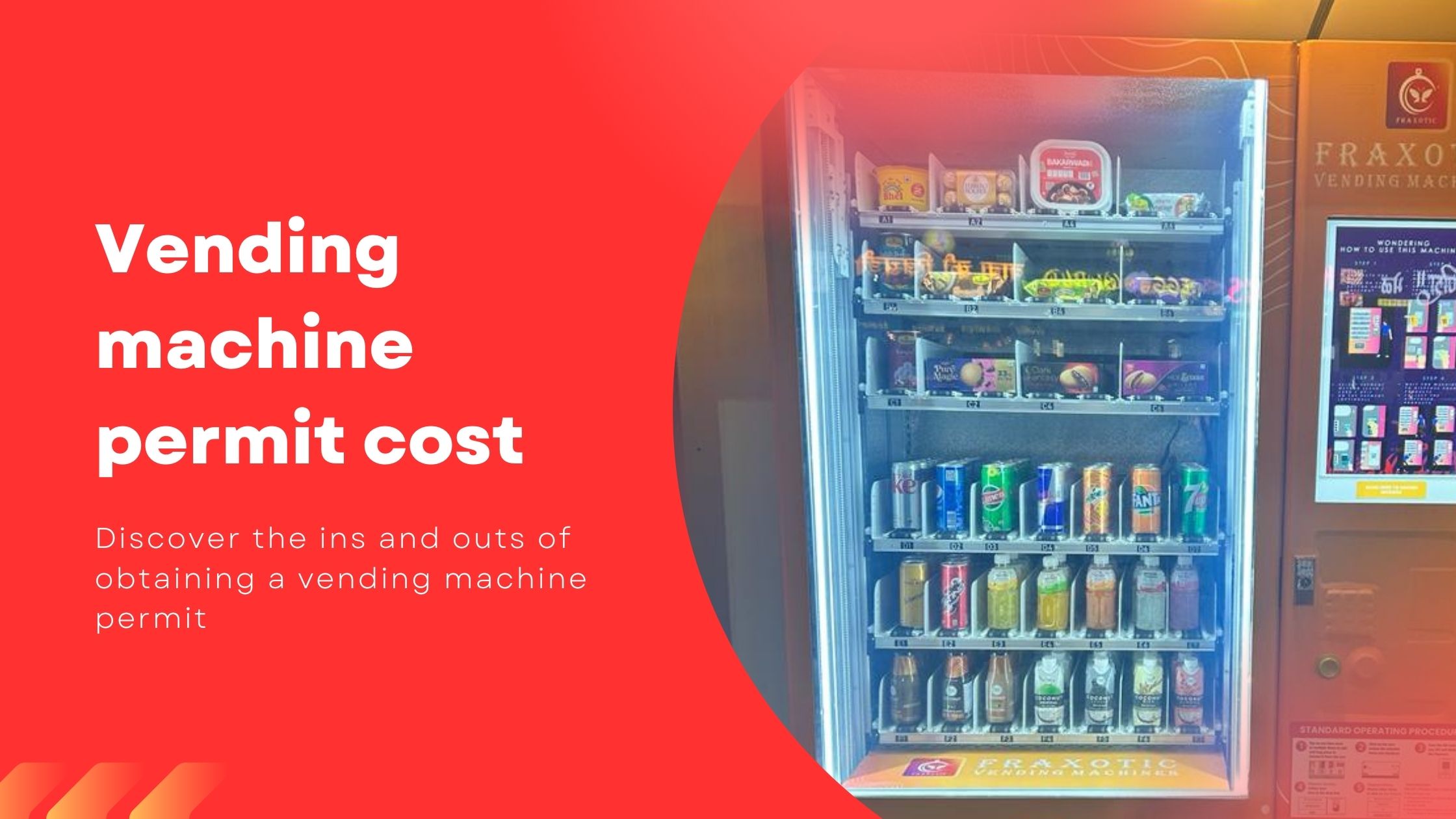 Illustrative example of vending machine permit