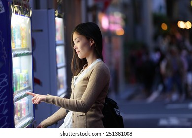 Illustrative example of vending machine photoshoot
