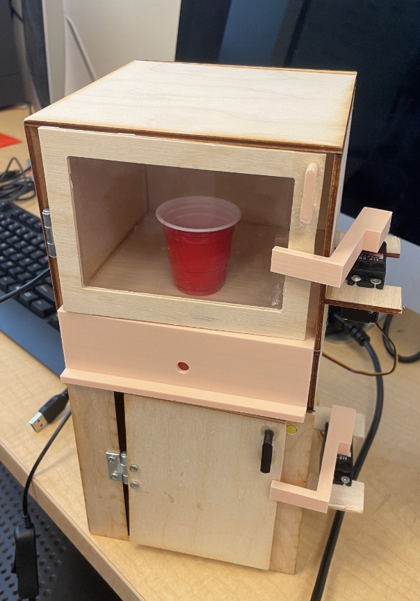 Illustrative example of vending machine prototype