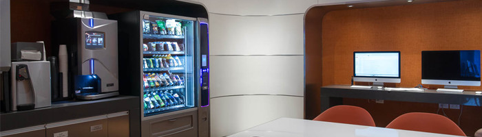 Illustrative example of vending machine rental space