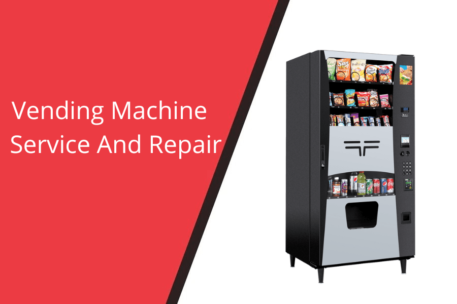 Illustrative example of vending machine repair services