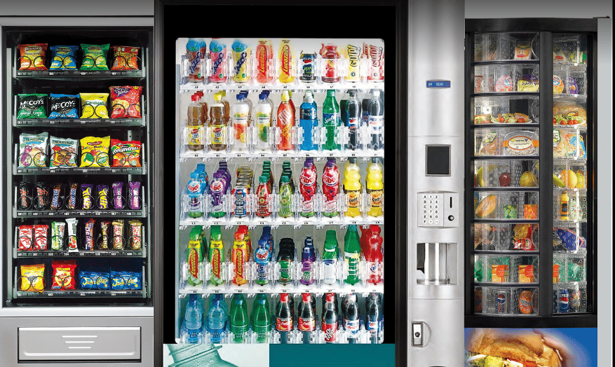 Illustrative example of vending machine services near me