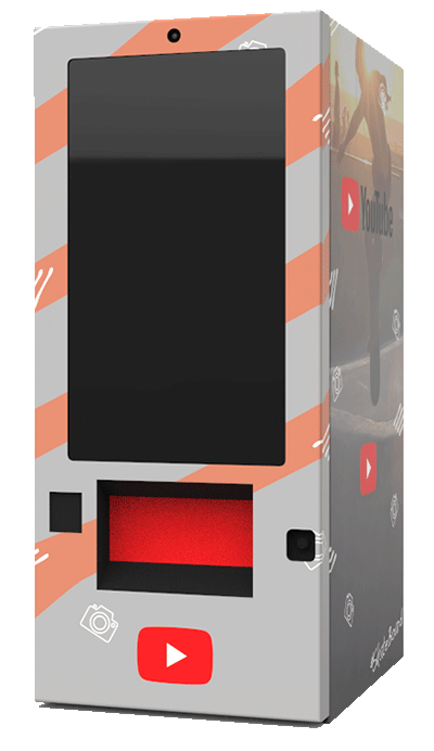 Illustrative example of vending machine space for rent