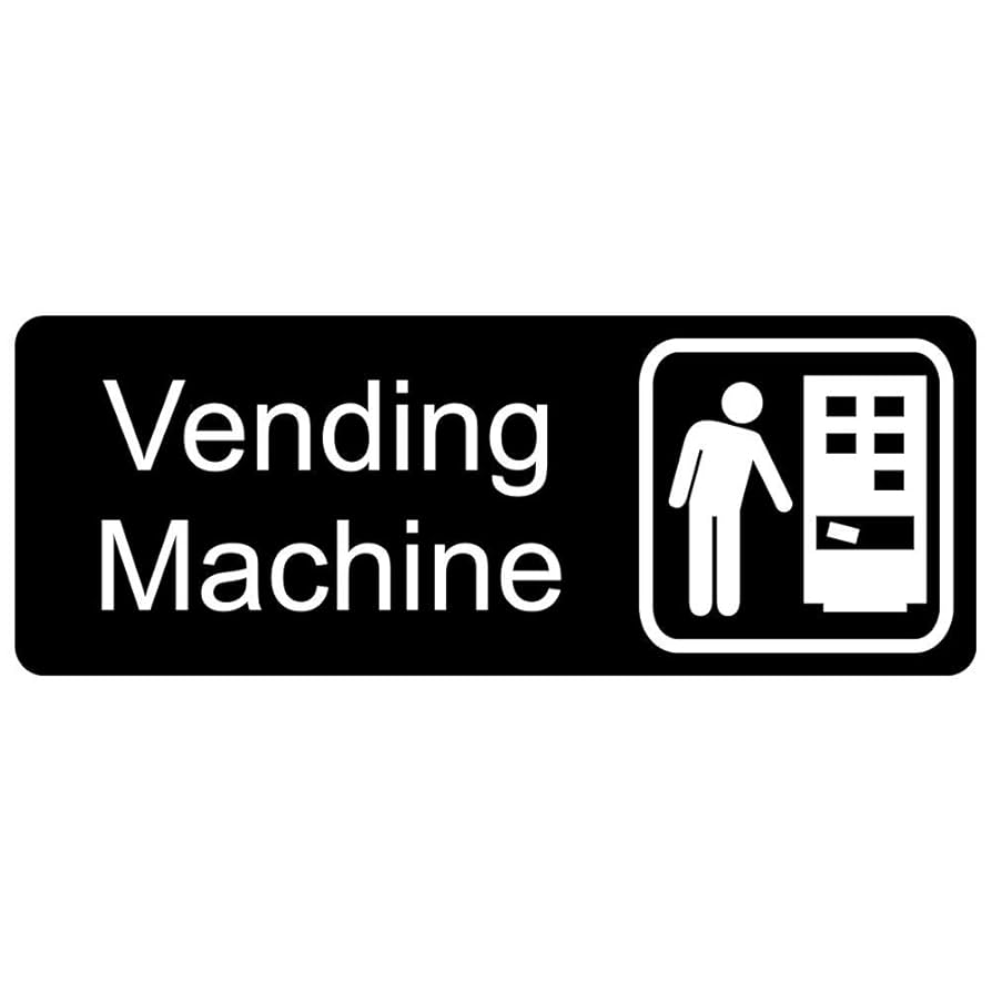 Illustrative example of vending machine symbol