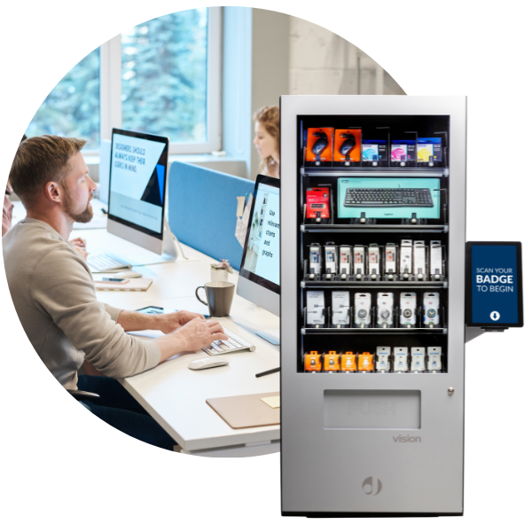 Illustrative example of vending machine technology