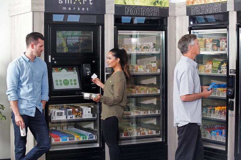 Illustrative example of vending machine technology
