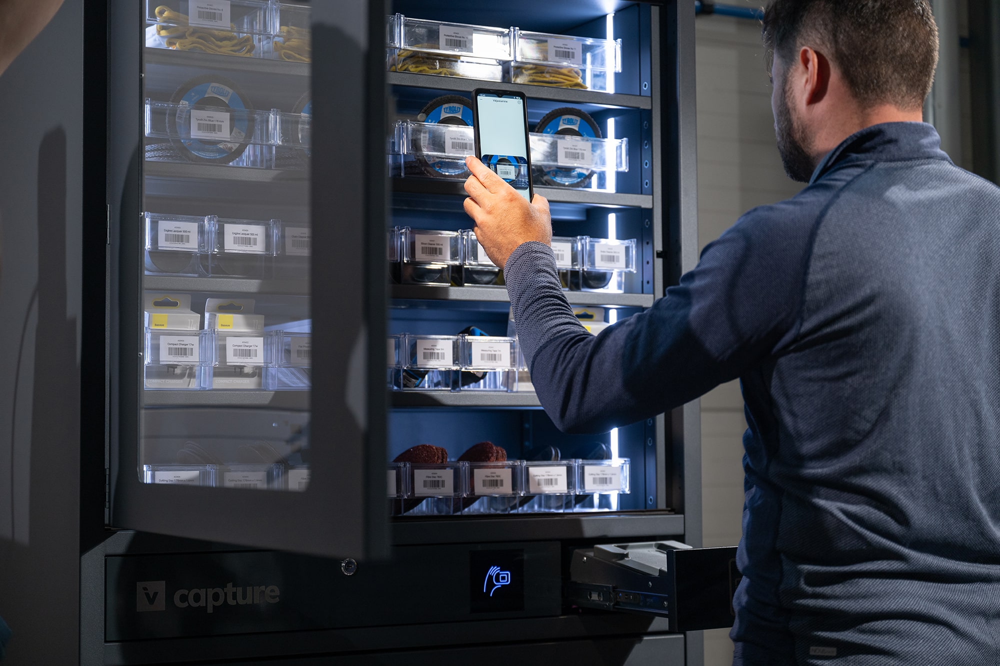 Illustrative example of vending machine that sells vending machines