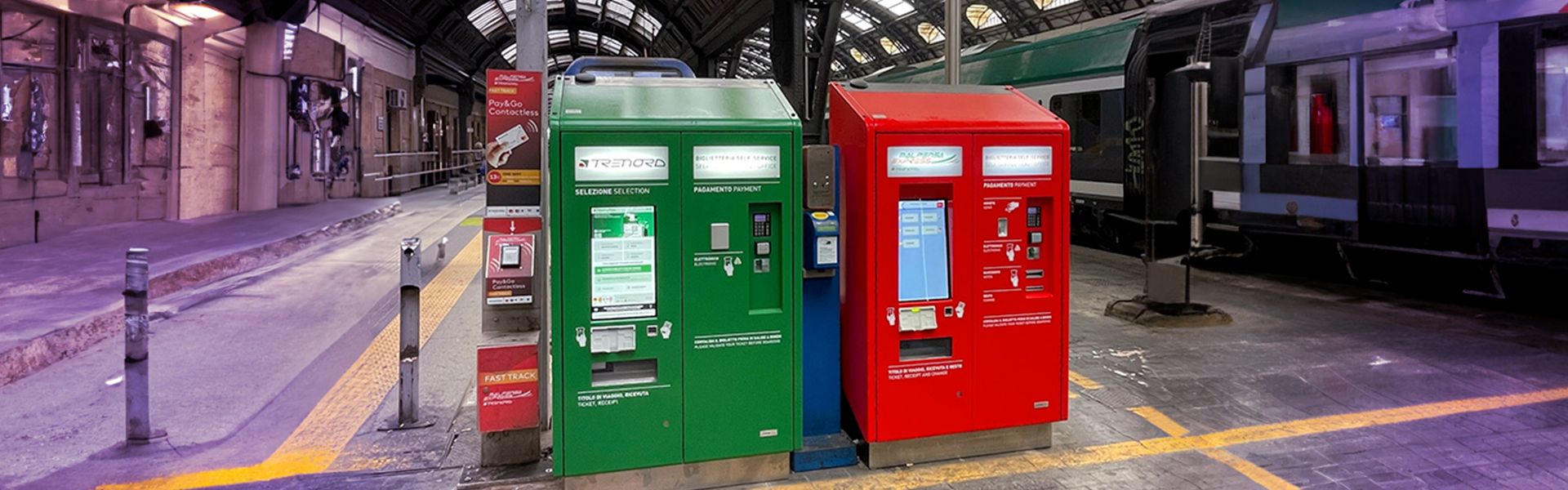 Illustrative example of vending machine transit
