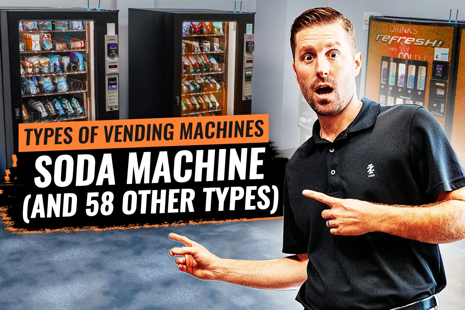 Illustrative example of vending machine types