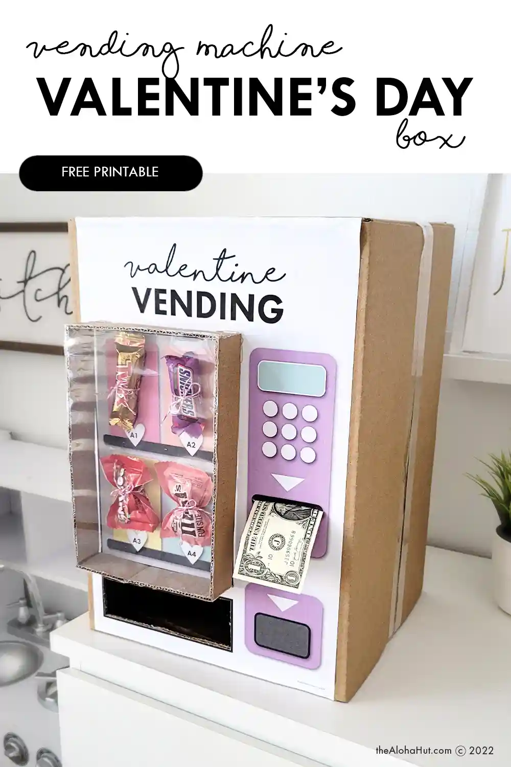 Illustrative example of vending machine valentine box ideas