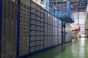 Illustrative example of vending machine warehouse near me