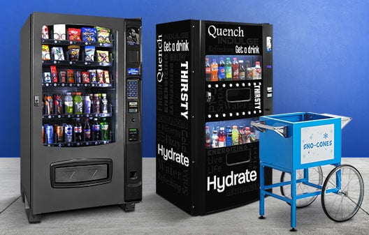 Illustrative example of vending machine wholesalers