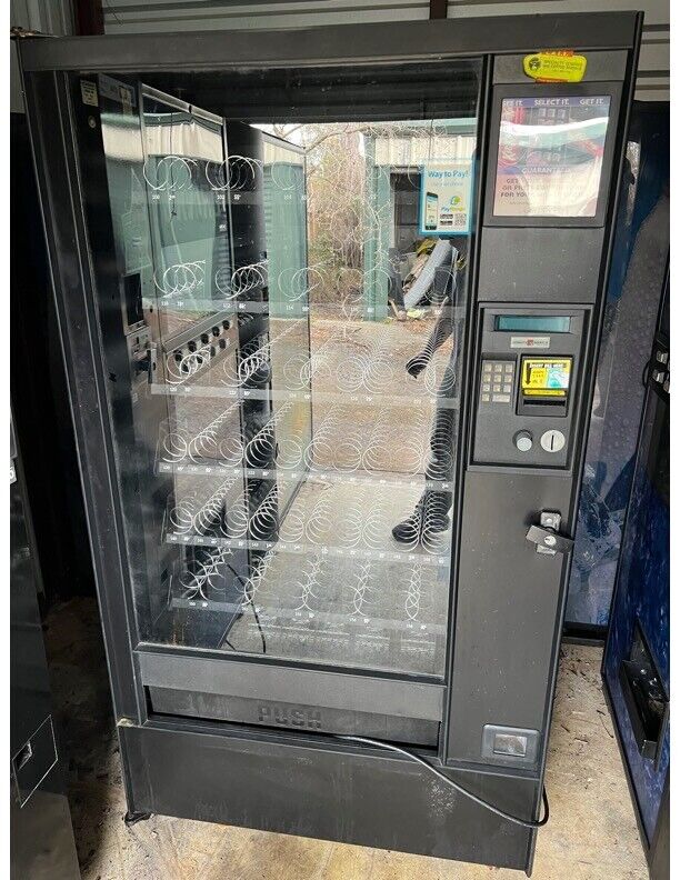 Illustrative example of vending machine with warranty