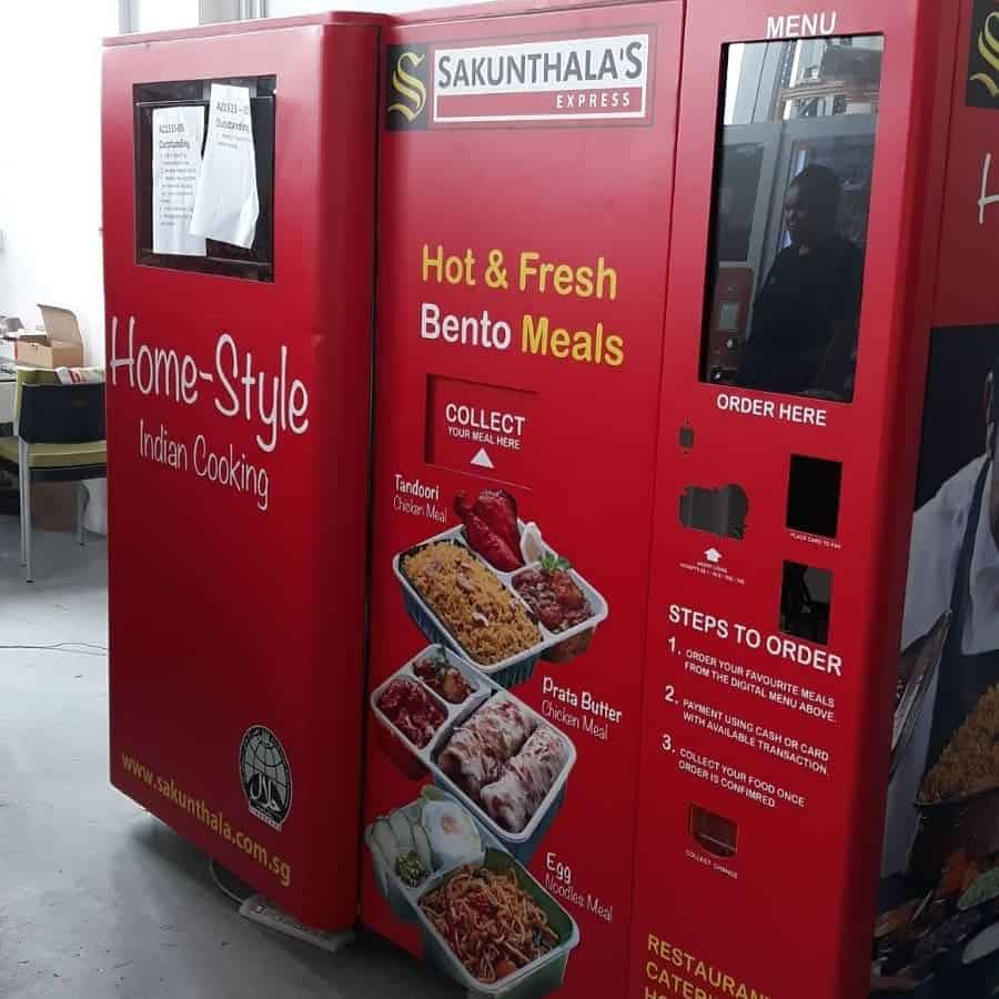Illustrative example of vending machine wraps