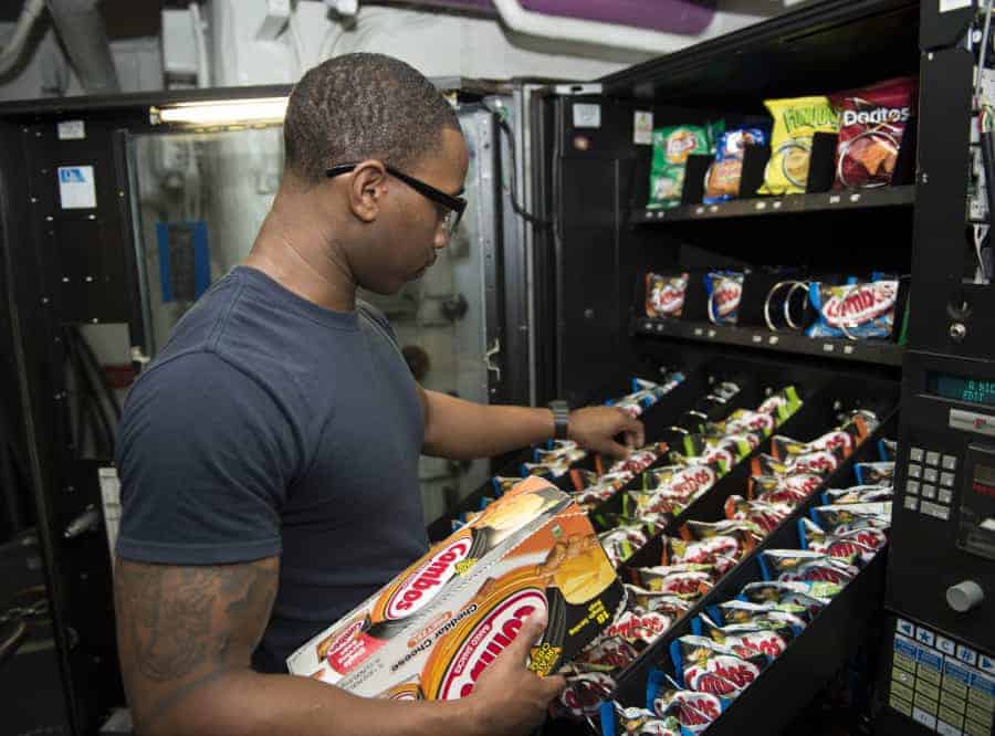 Illustrative example of vending machines business near me