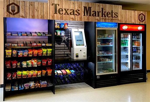 Illustrative example of vending machines dallas tx