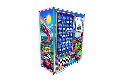 Illustrative example of vending machines for sale with locations