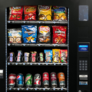 Illustrative example of vending machines houston