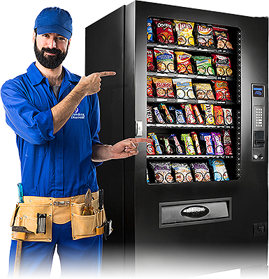 Illustrative example of vending machines repair