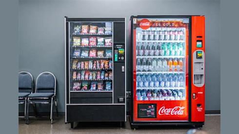 Illustrative example of vending machines route for sale