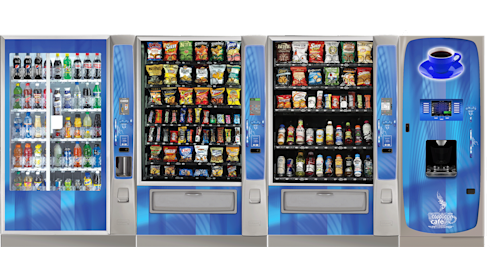 Illustrative example of vending machines routes for sale
