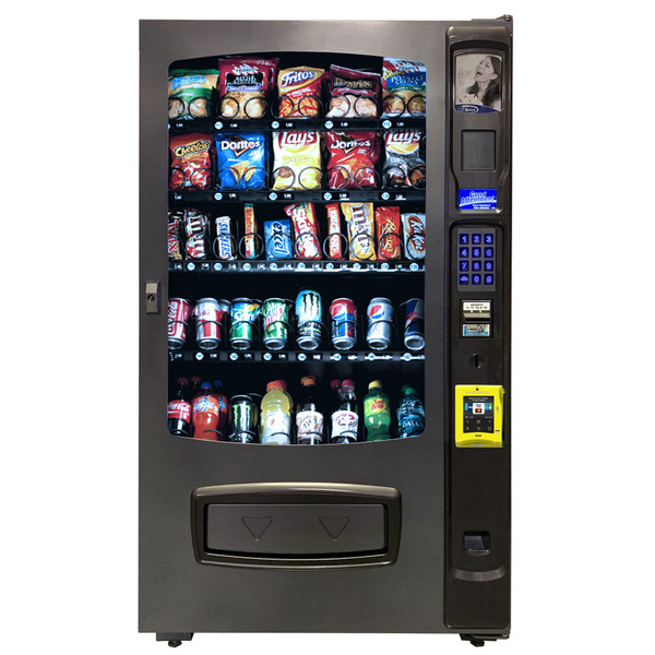 Illustrative example of vending machines soda snack