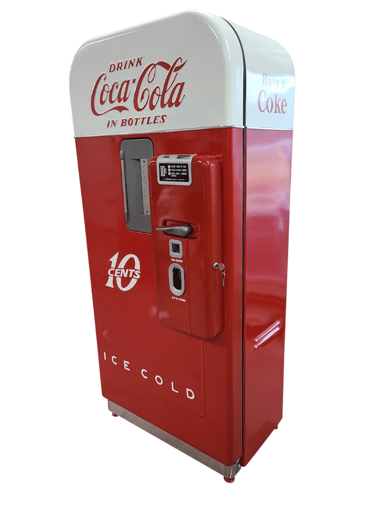 Illustrative example of vendo 39 coke machine