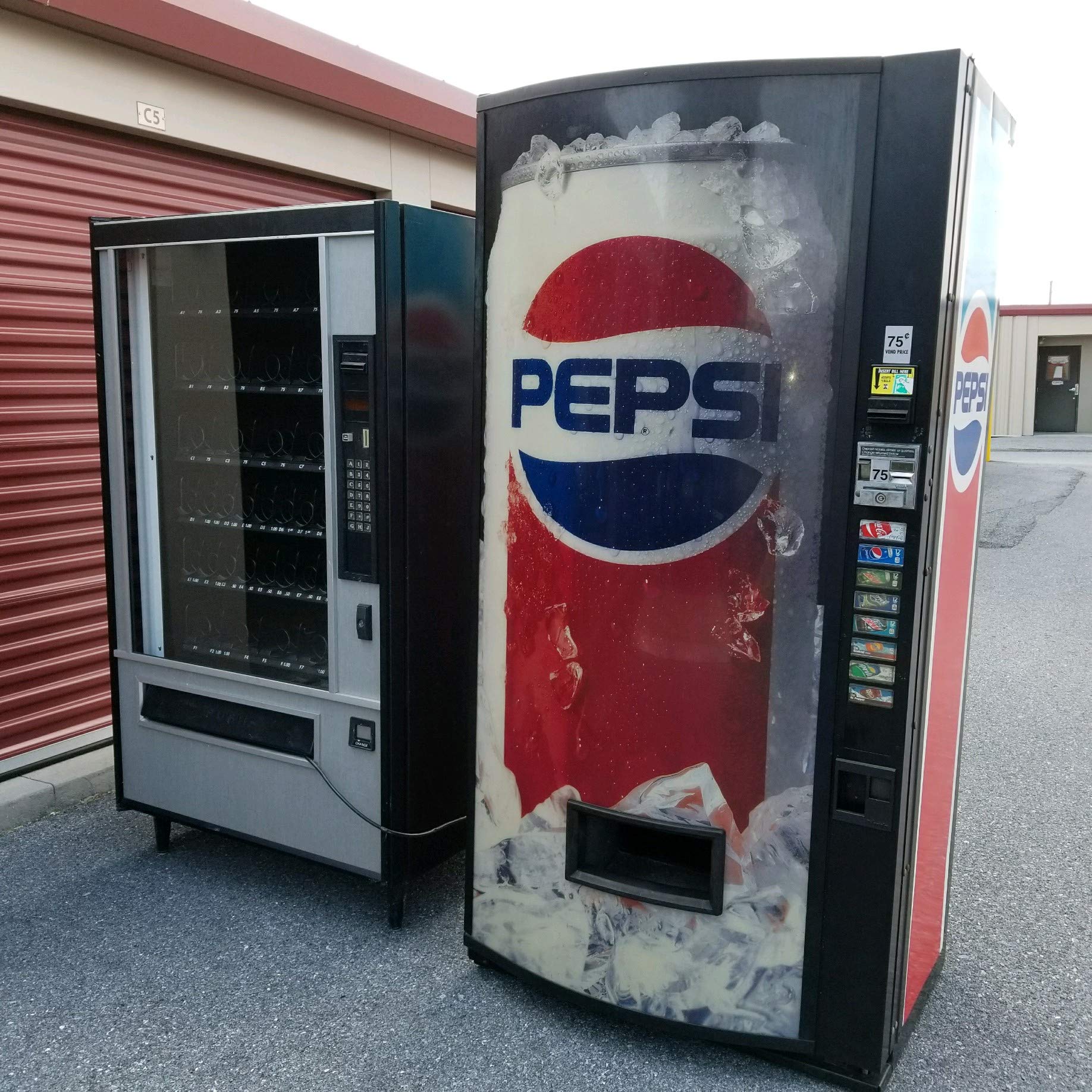 Illustrative example of vendo pop machine