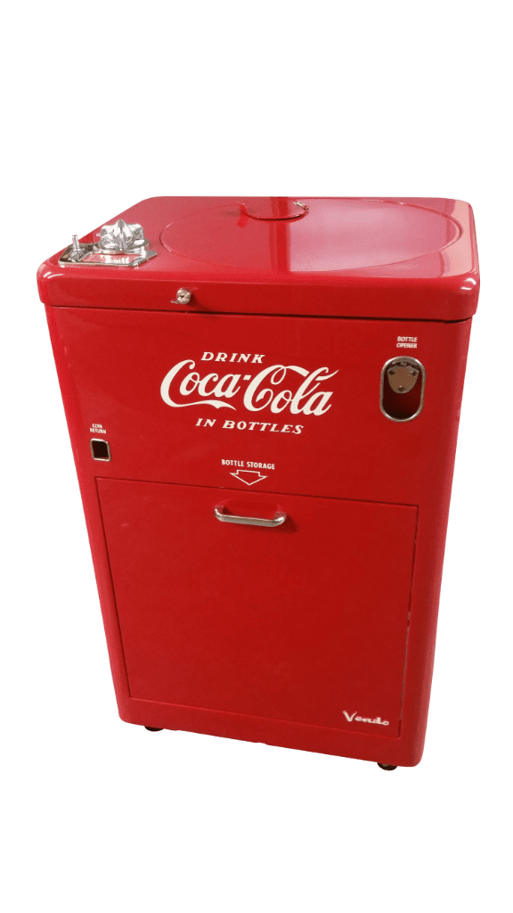 Illustrative example of vendo pop machine