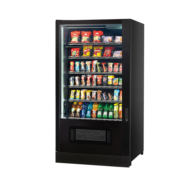 Illustrative example of vendo snack machine