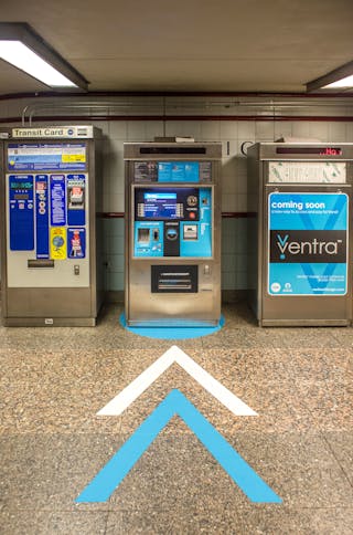 Illustrative example of ventra vending machine chicago
