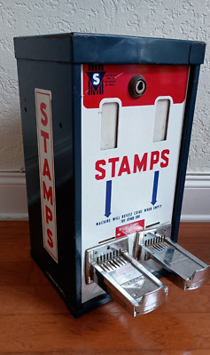 Illustrative example of vintage stamp vending machine