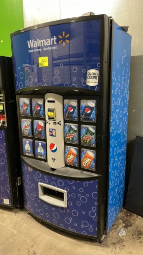Illustrative example of walmart vending machine