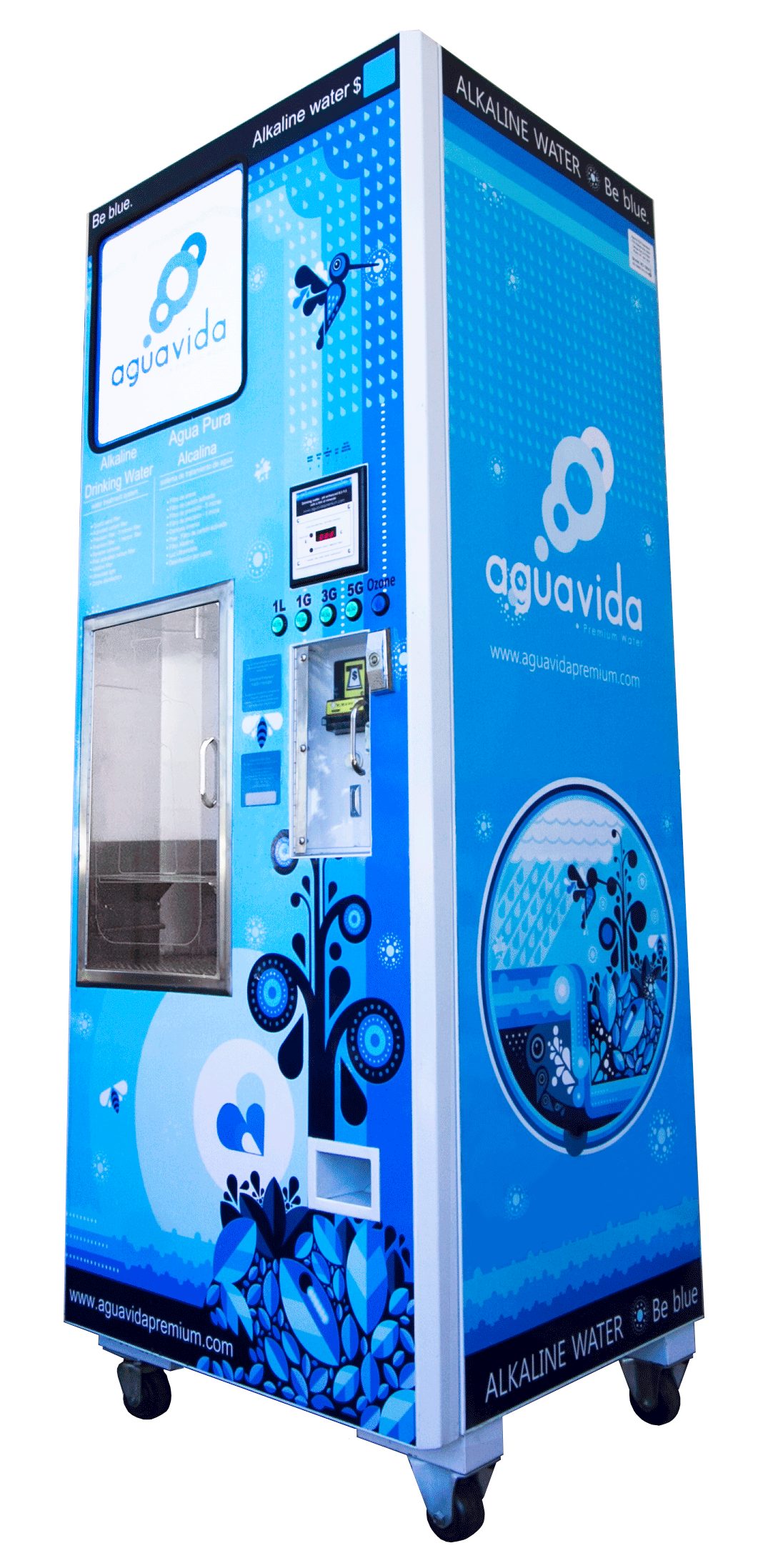 Illustrative example of water vending machine for sale