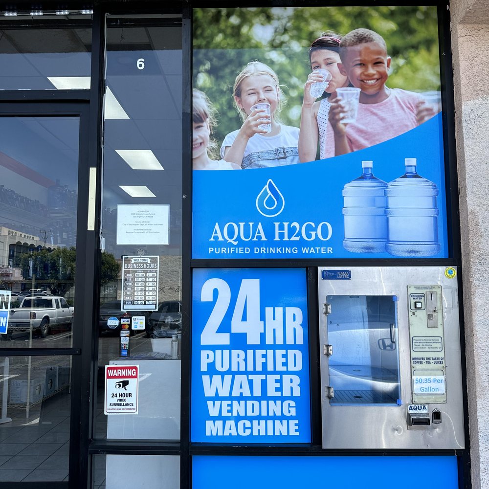 Illustrative example of water vending machine near me