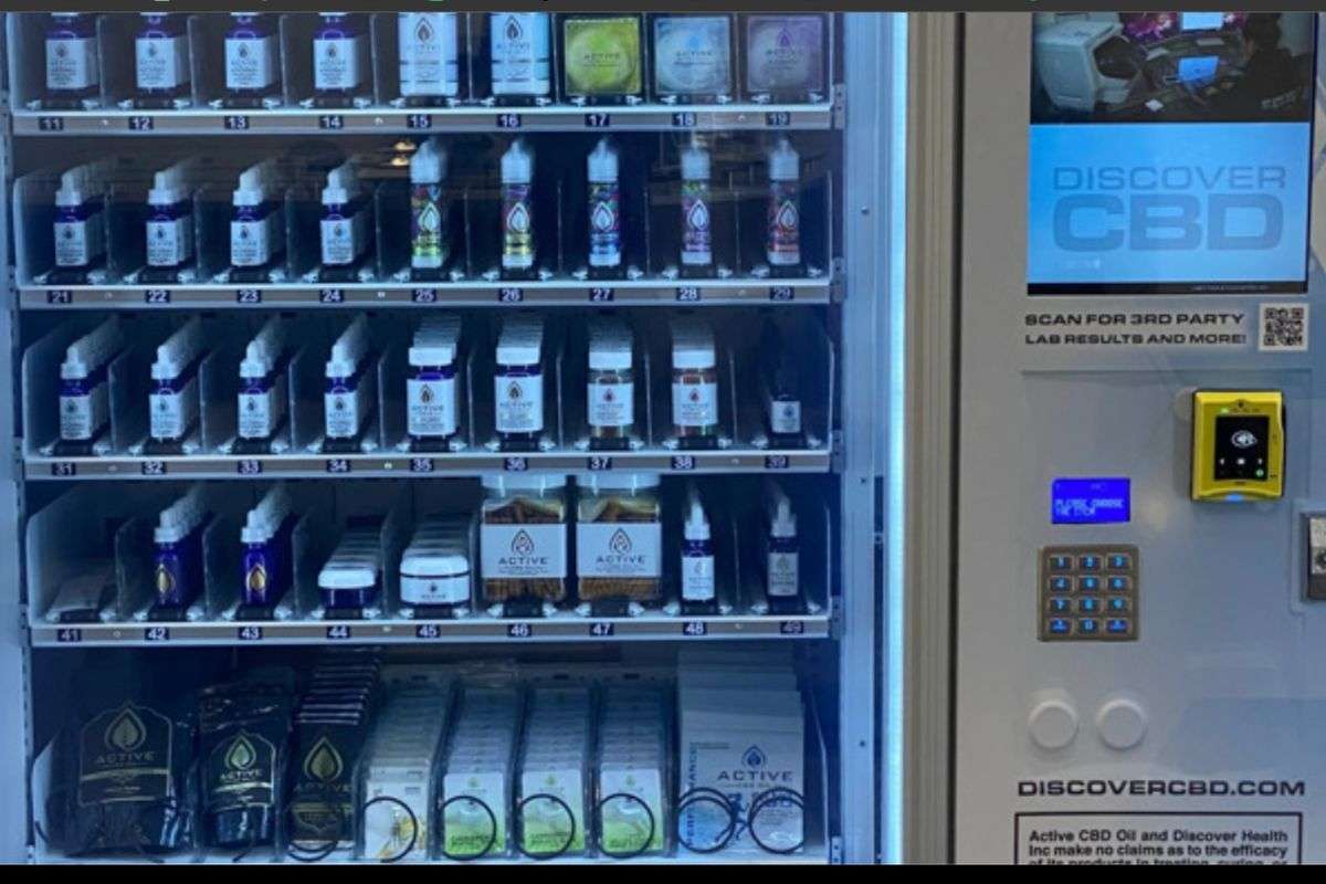 Illustrative example of weed vending machine prices