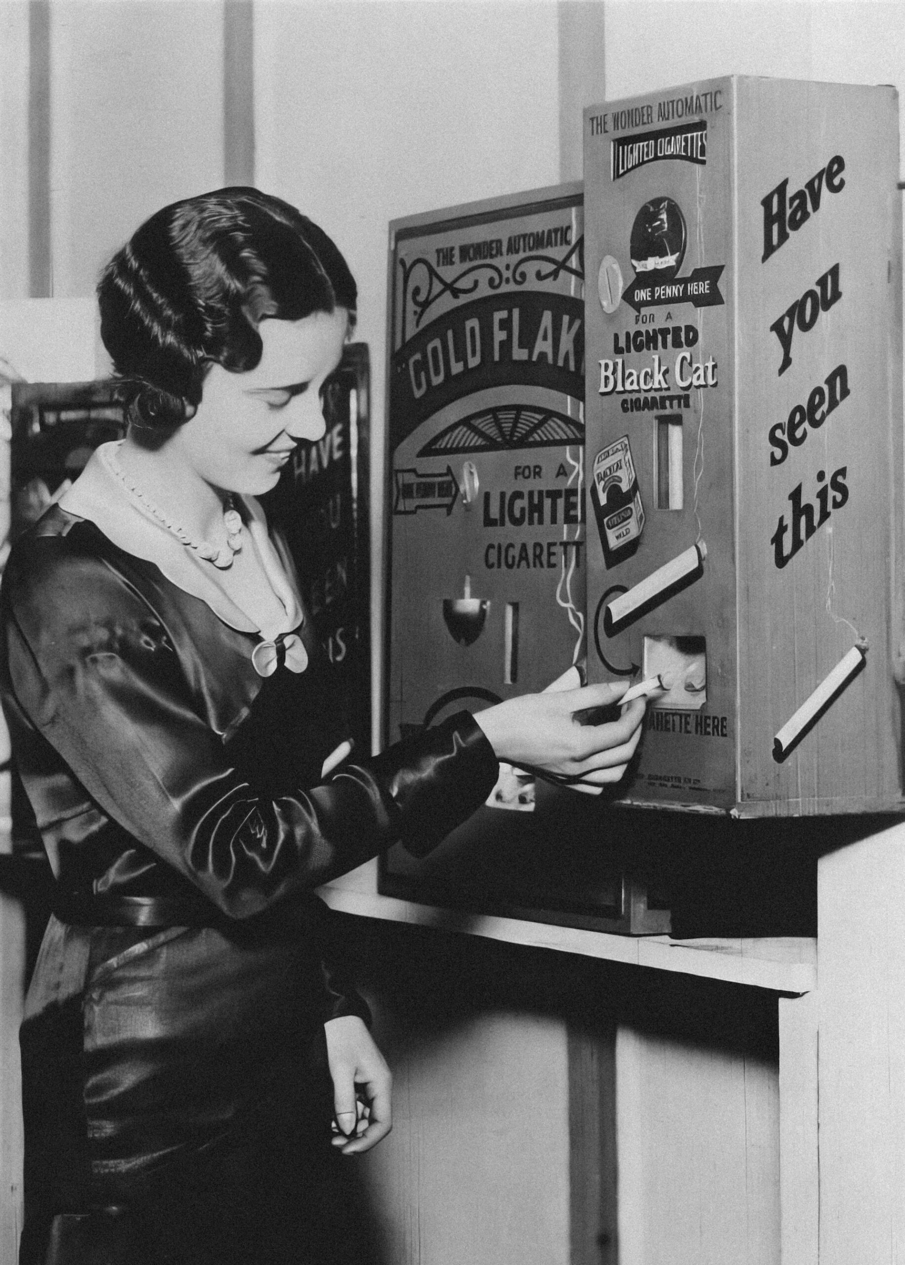 Illustrative example of who invented the vending machine