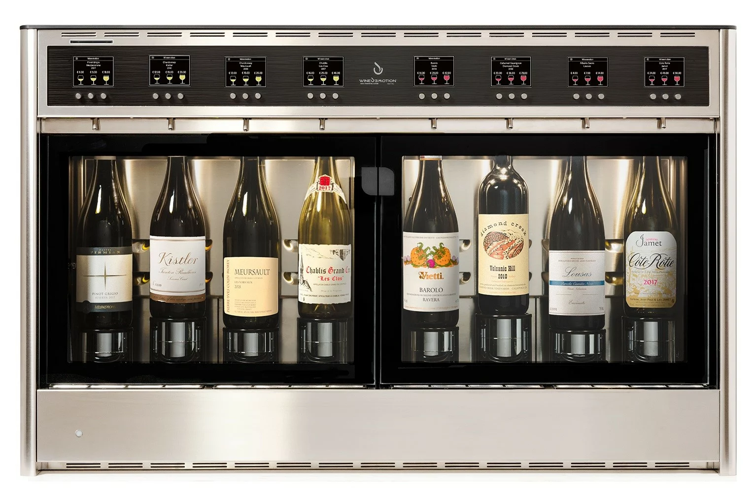 Illustrative example of wine vending machine