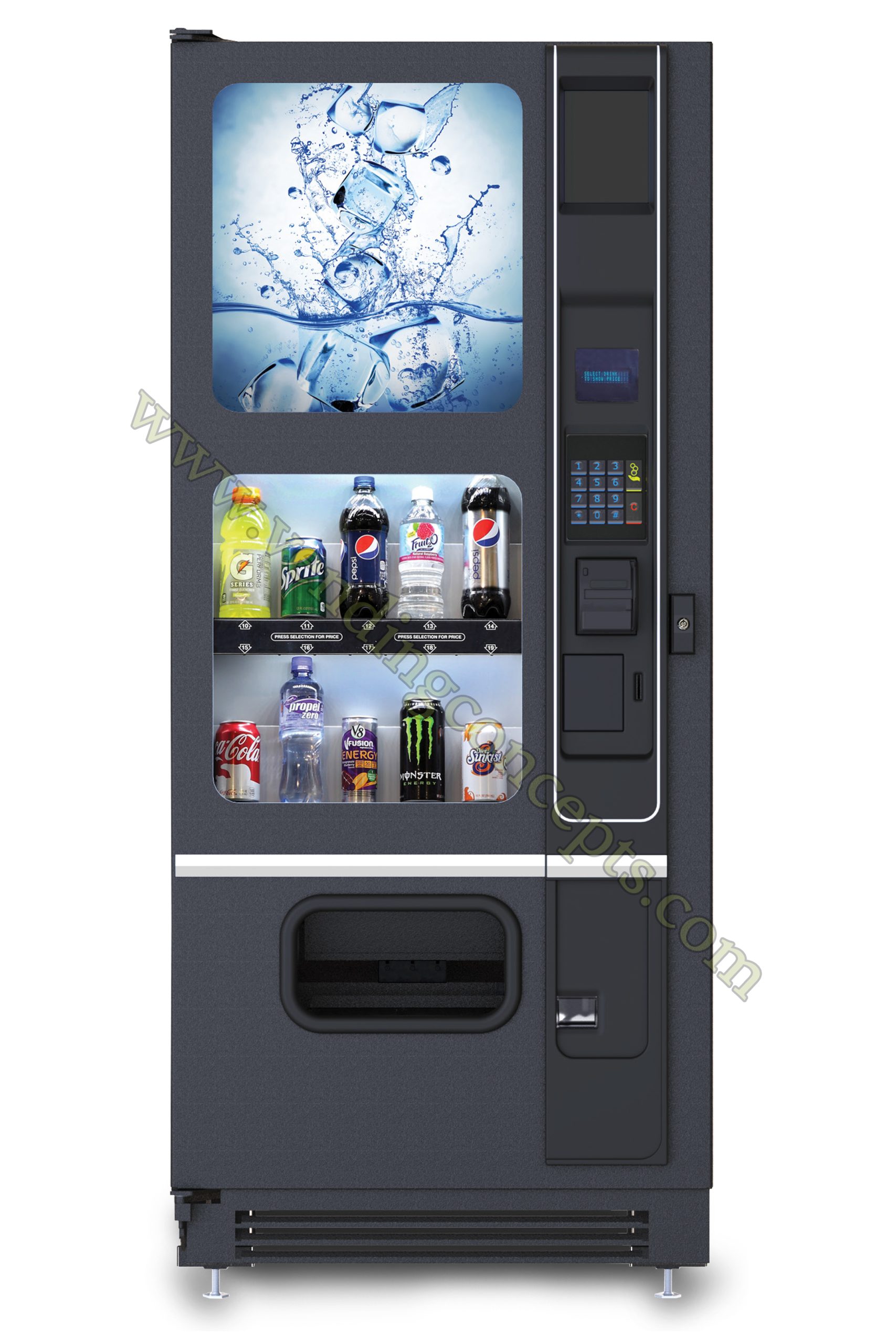 Illustrative example of wittern vending machine